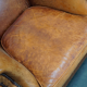 Vintage club armchair in cognac leather Netherlands