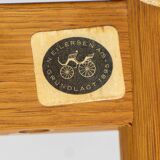 Oak safari chair & ottoman by Niels Eilersen for Erik Wørts