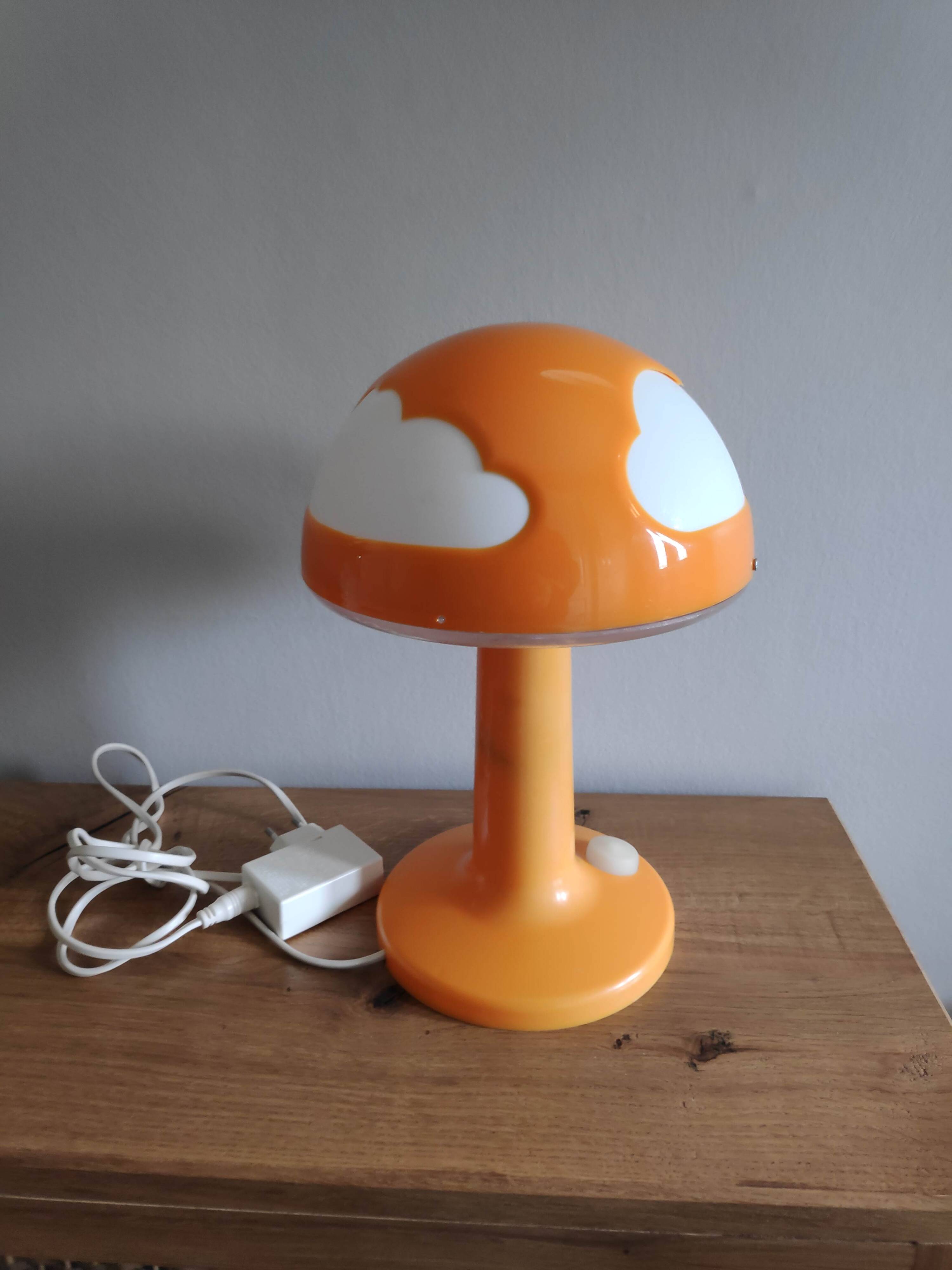 Ikea Skojig orange lamp with dimmer (L-0109)