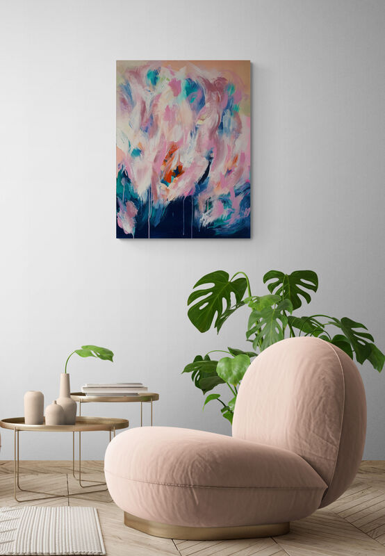 Spring Fire - Acrylic on canvas 60x80cm