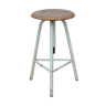 Industrial tripod stool establishments Sautereau Paris adjustable in height