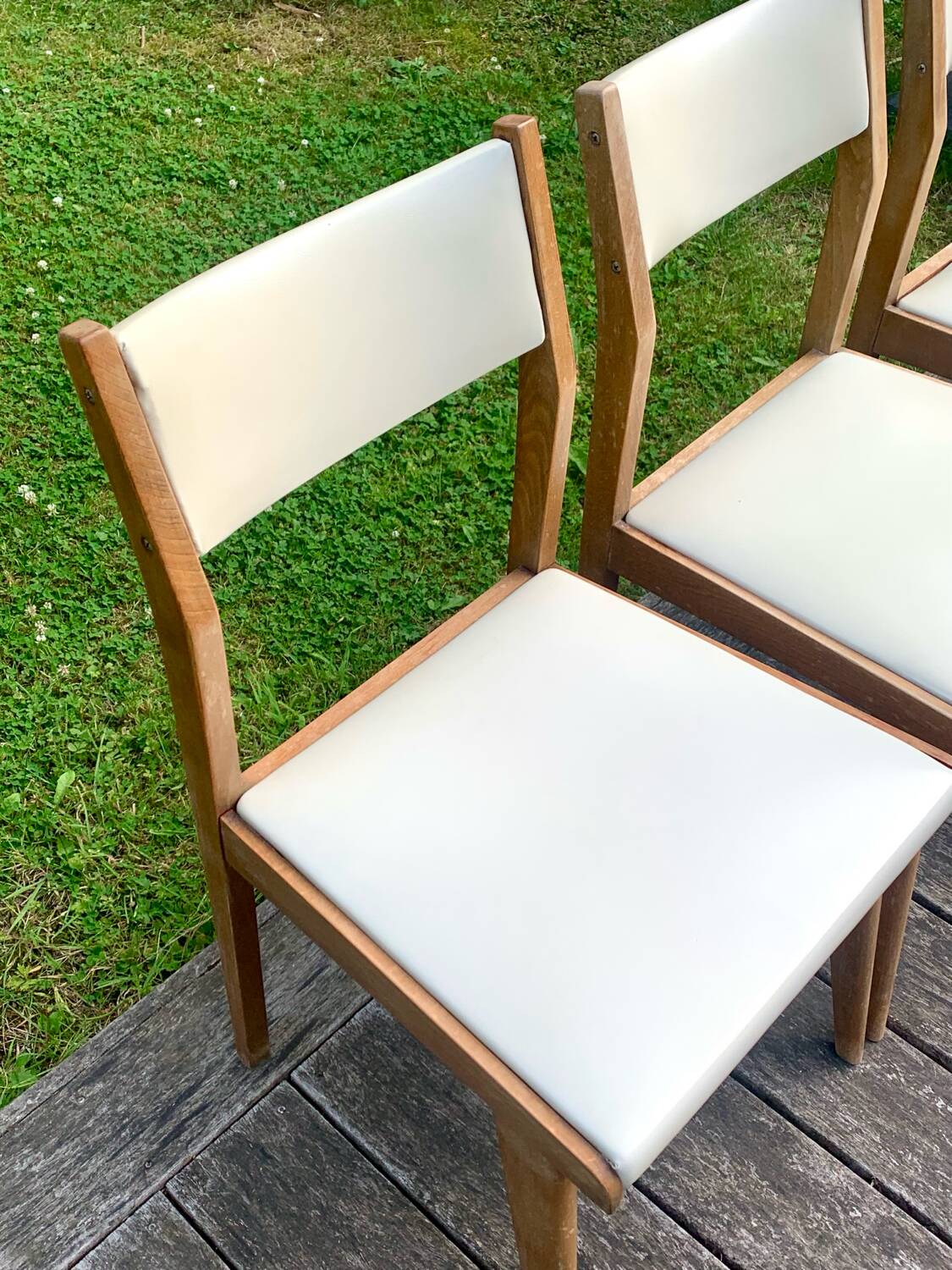 4 Vintage Scandinavian Chairs