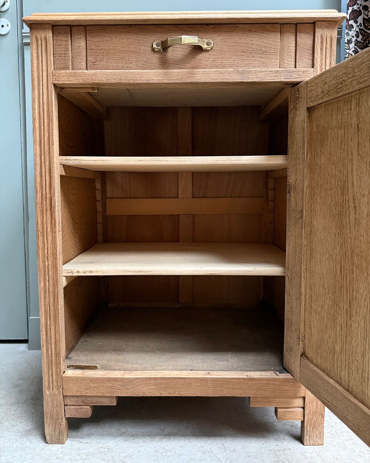 Art Deco oak confiturier (renovated)