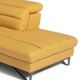 Leather 2-Seater Sofa, Leather Chaise Longue