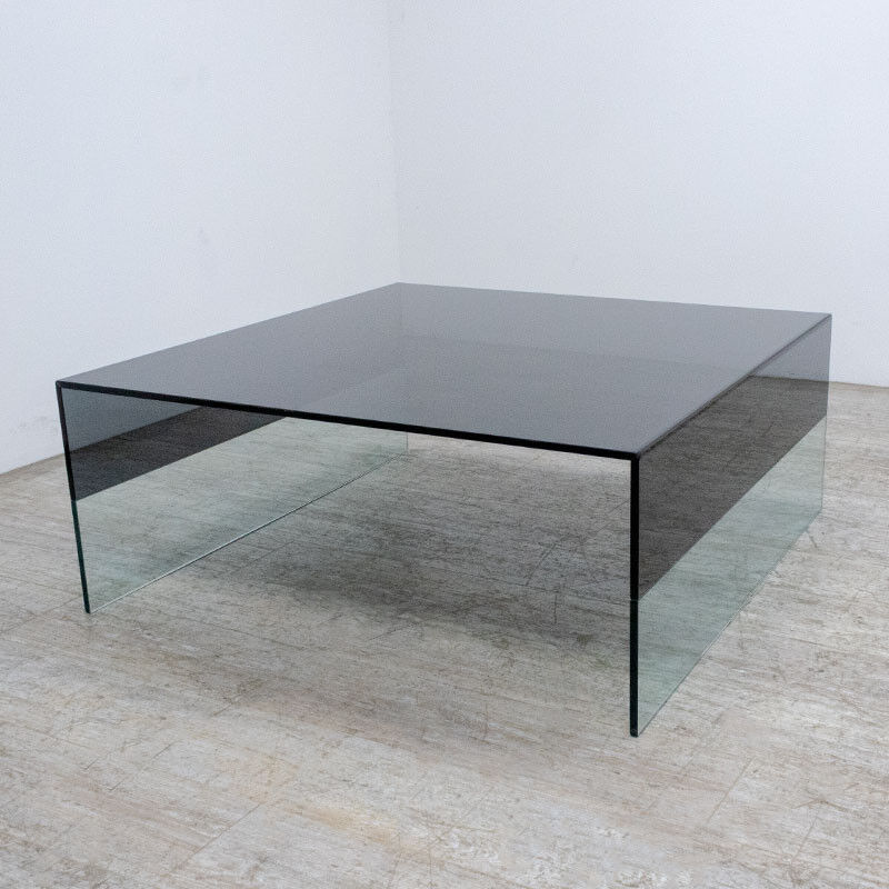 Haworth Smoke L100 Coffee Table in Black Glass