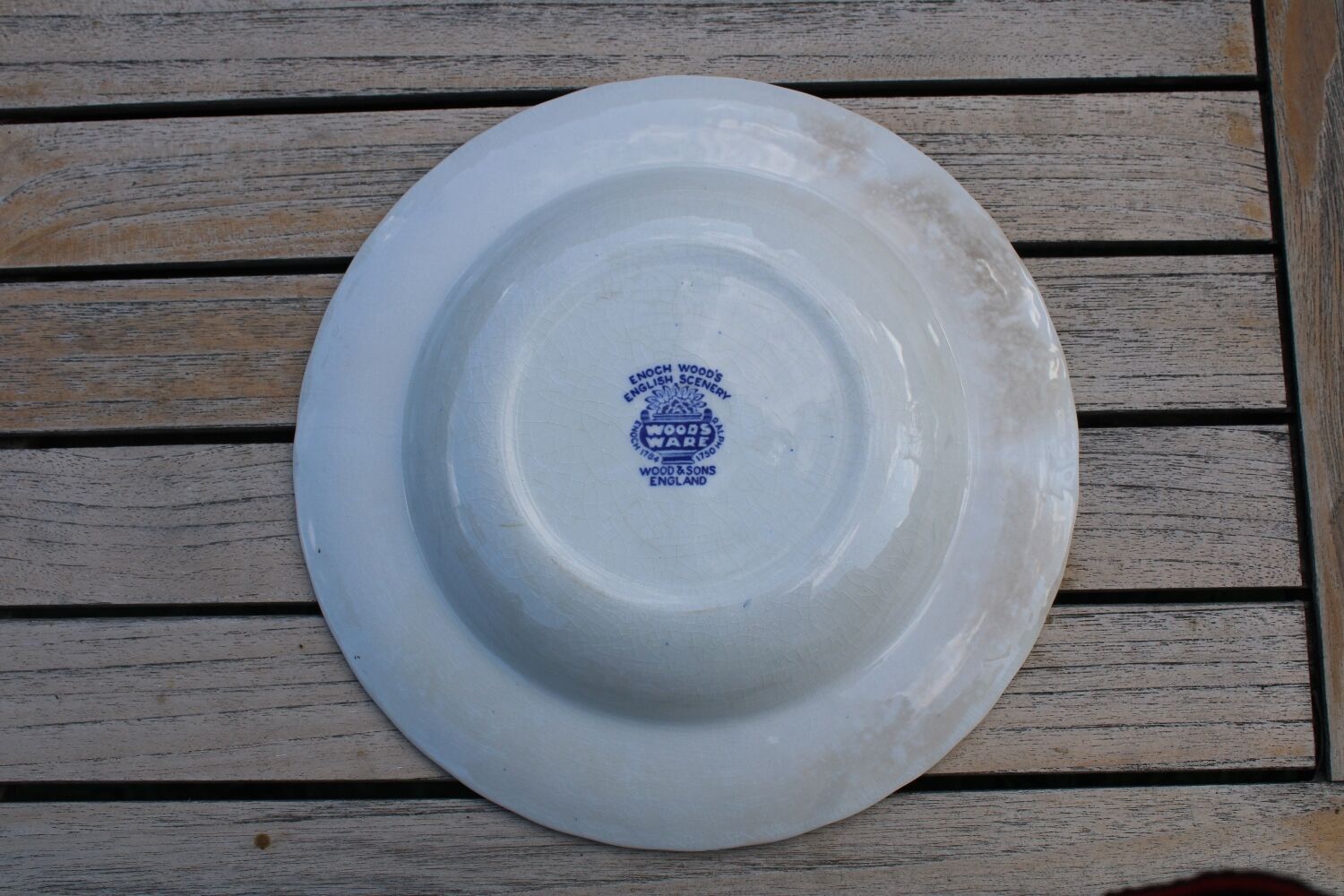 Old English plate