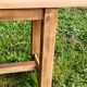 Antique bench in solid beech