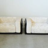 1973 “Cornaro” Sofa & Armchair Set by Carlo Scarpa for Simon