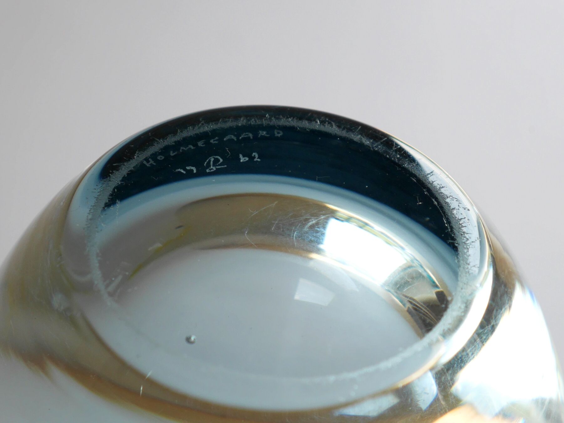 Danish Hellas vase by Per Lütken For Holmegaard, 1962