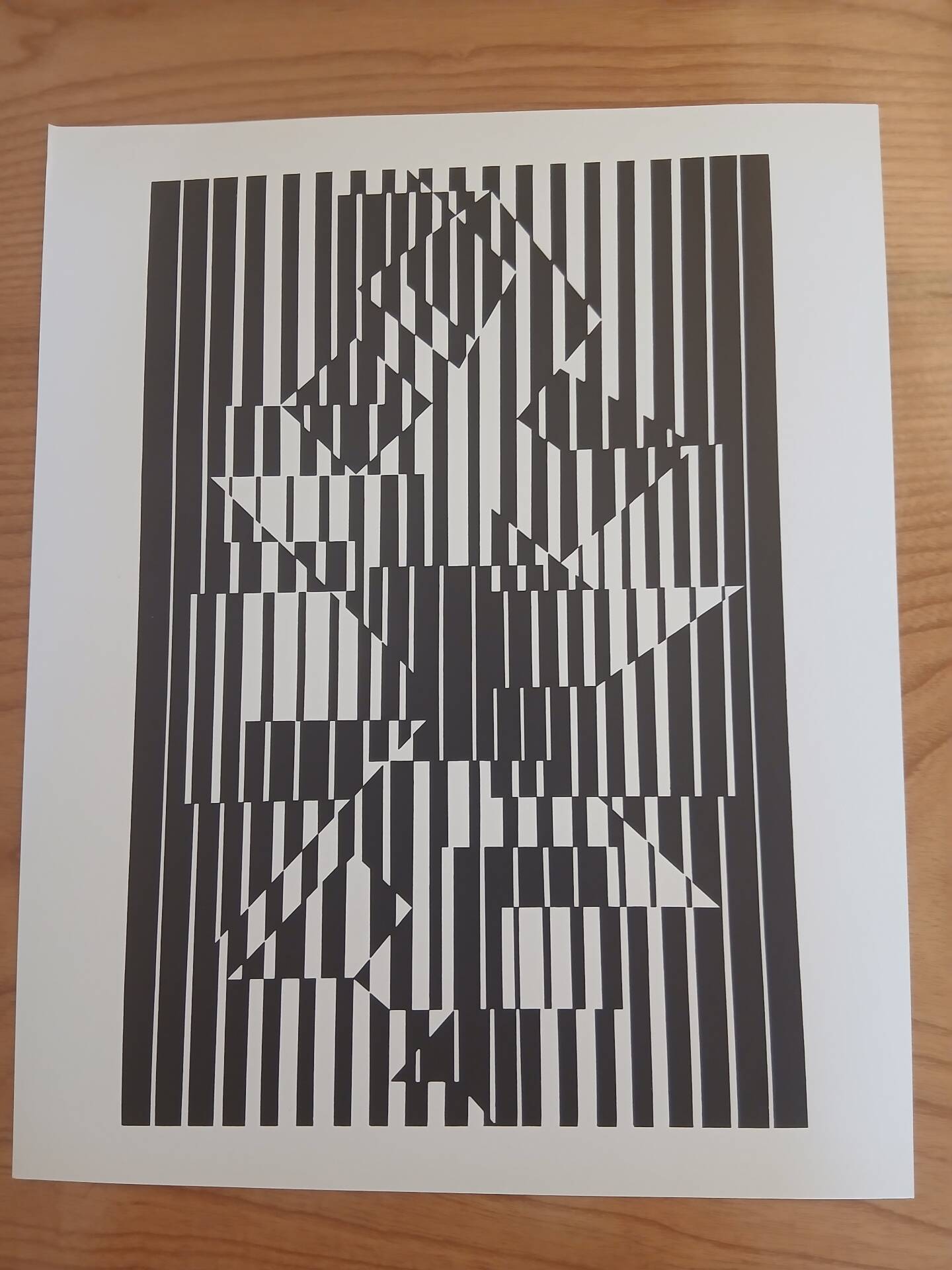 Victor Vasarely Serigraph after ILIAVA