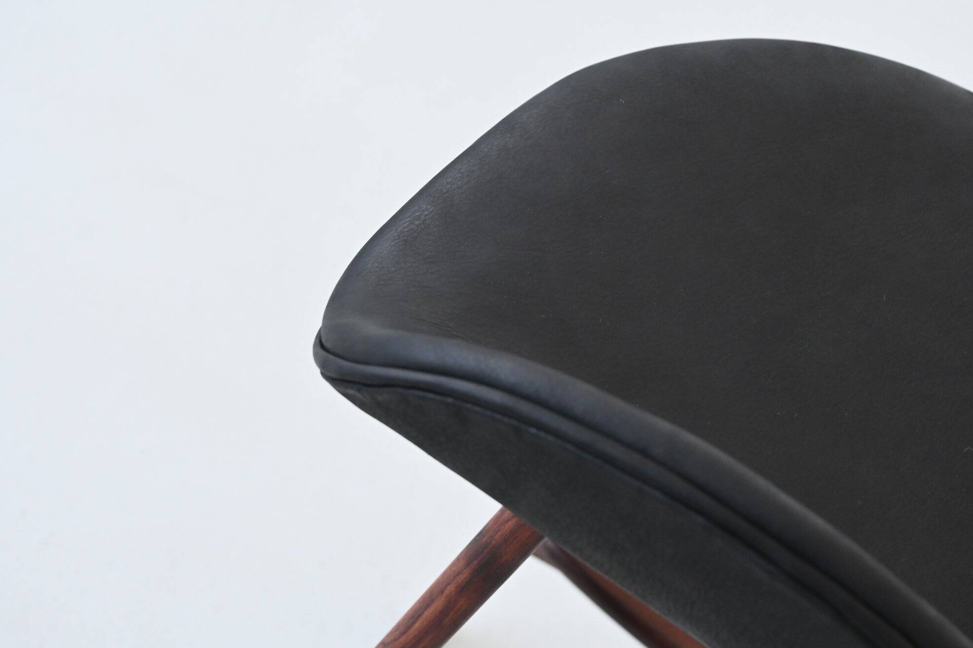 Erik Buch 'OD61' Bar Stools in rosewood Odense Mobler