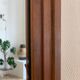Large wooden mirror