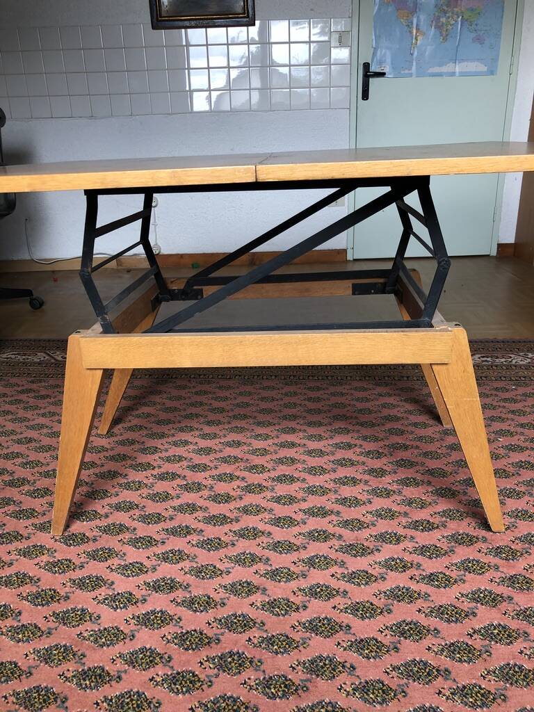 Vintage 60s transformable table