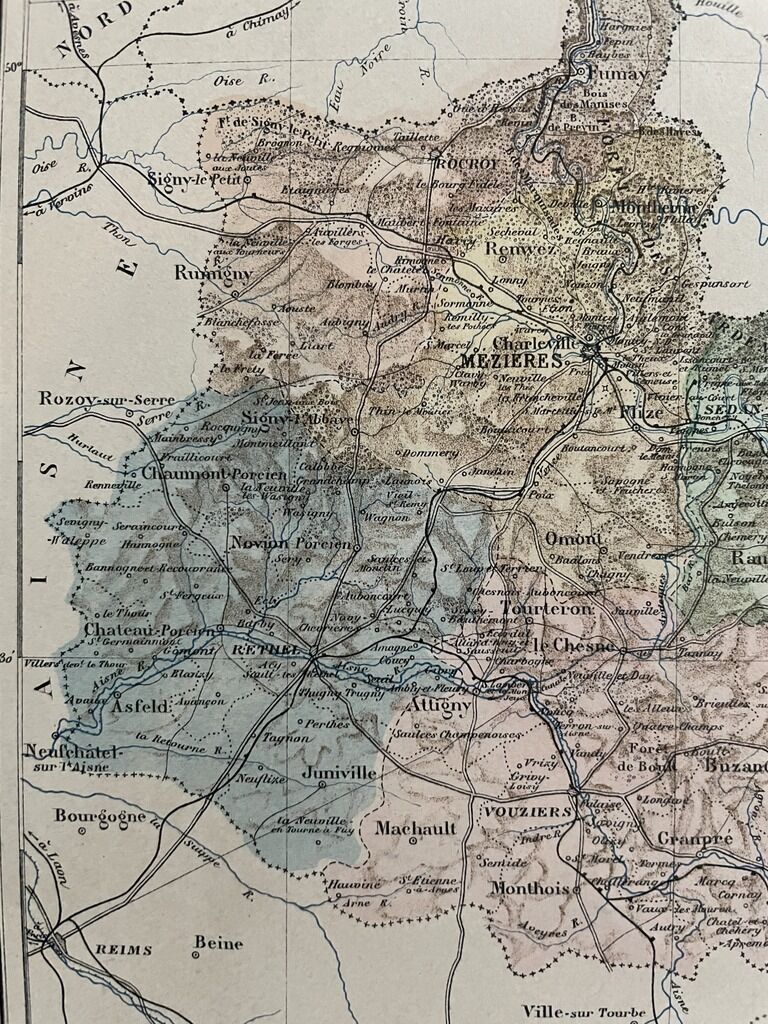 Ancient maps of the Ardennes