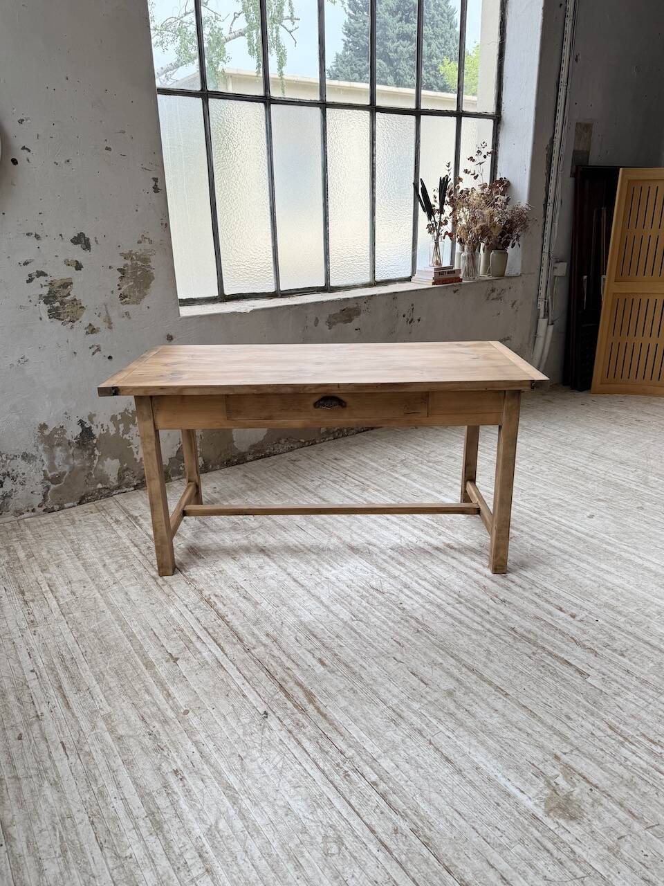 Farm table in pine, 1950s