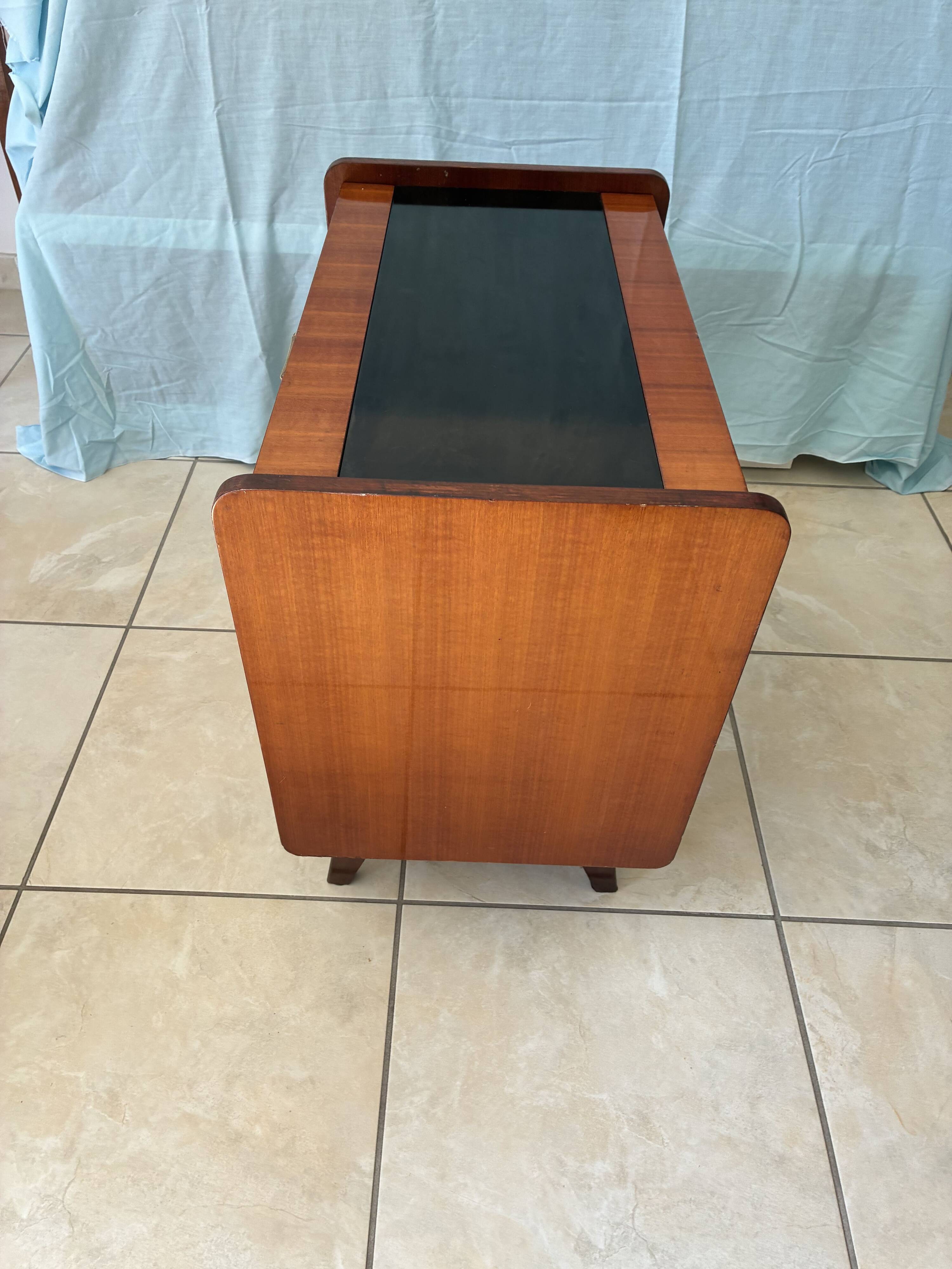 Vintage mahogany bar