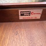 Bedside table, end table, wood, vintage, 80s