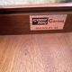 Bedside table, end table, wood, vintage, 80s