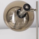 Vintage 50's table lamp in marble and perspex design lamter milano