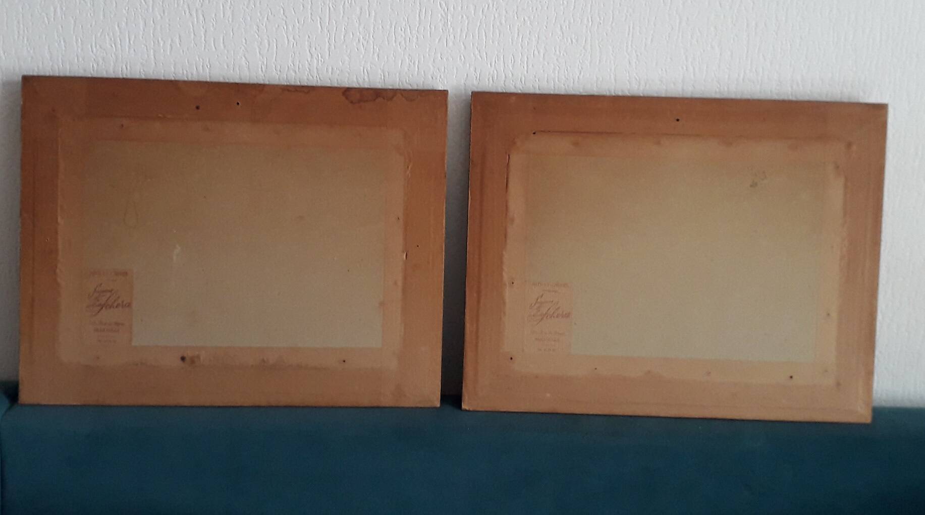 2 landscape paintings