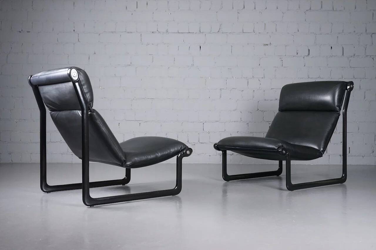 Arm chair model 2001 by Bruce Hannah & Andrew Ivar Morrison for Knoll International
