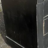 Commode patinée noire