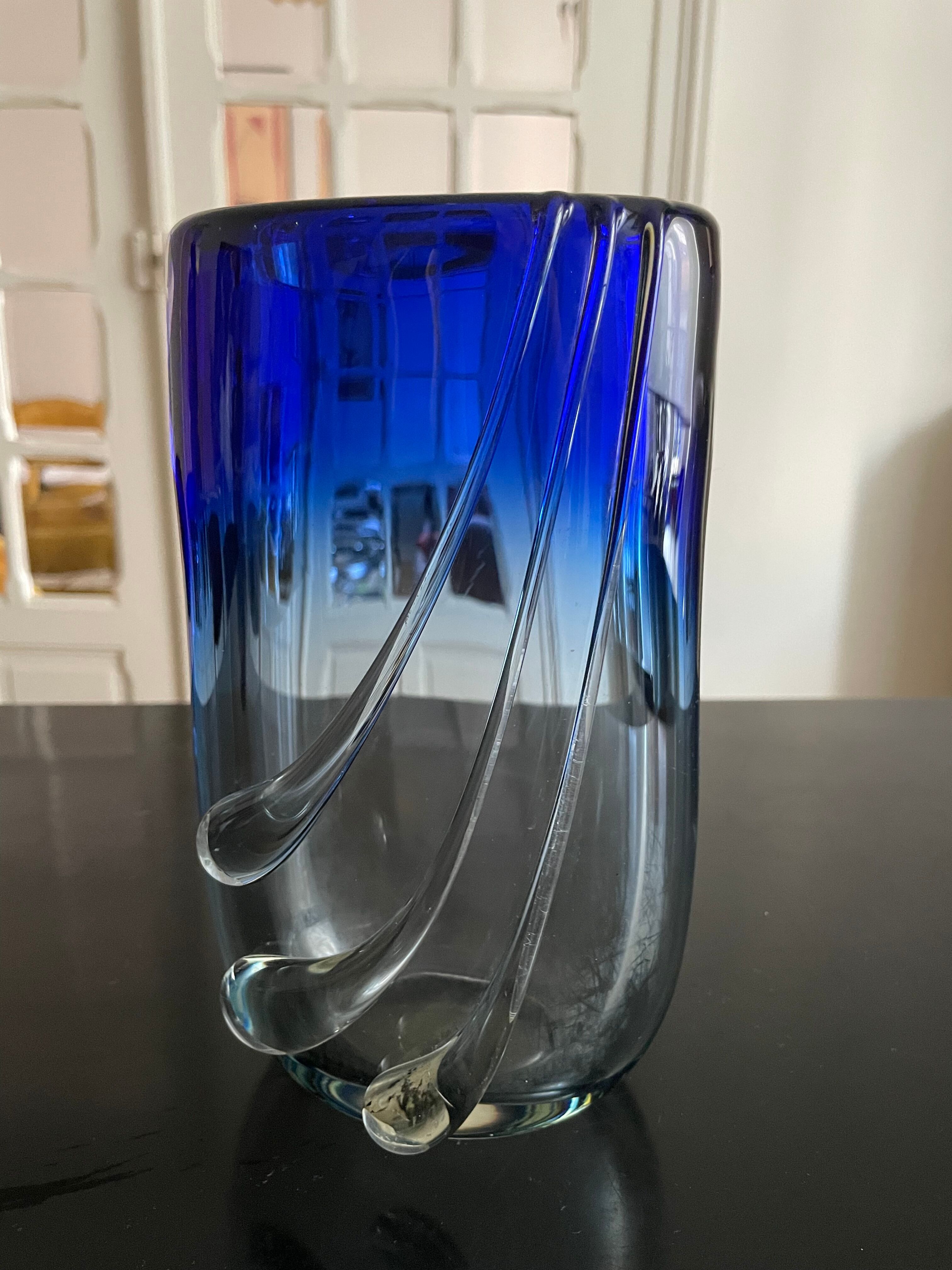 Italian glass vase