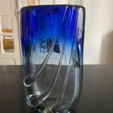 Vase en verre italien