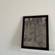 Original drawing of Rouen Cathedral in pencil by Auguste Drouot