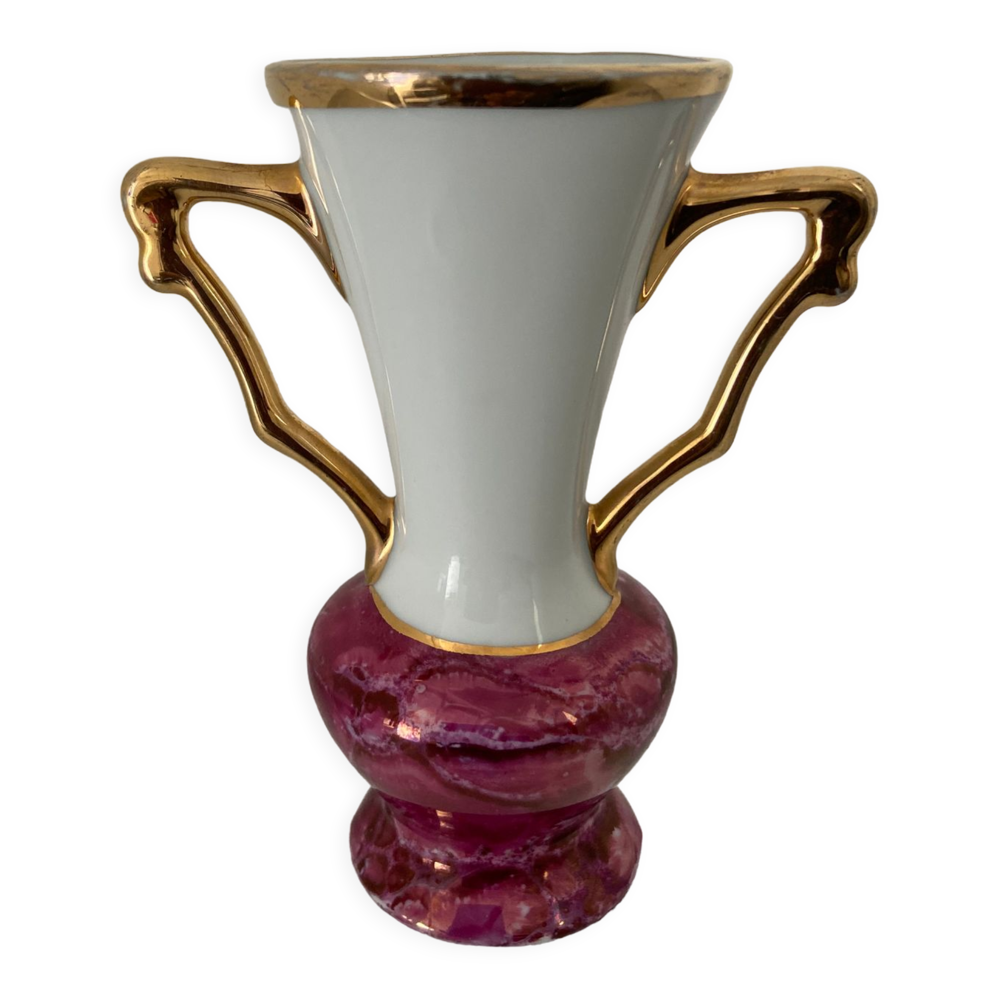 Small Limoges porcelain vase
