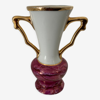 Small Limoges porcelain vase