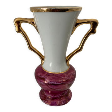 Vase porcelaine Limoges