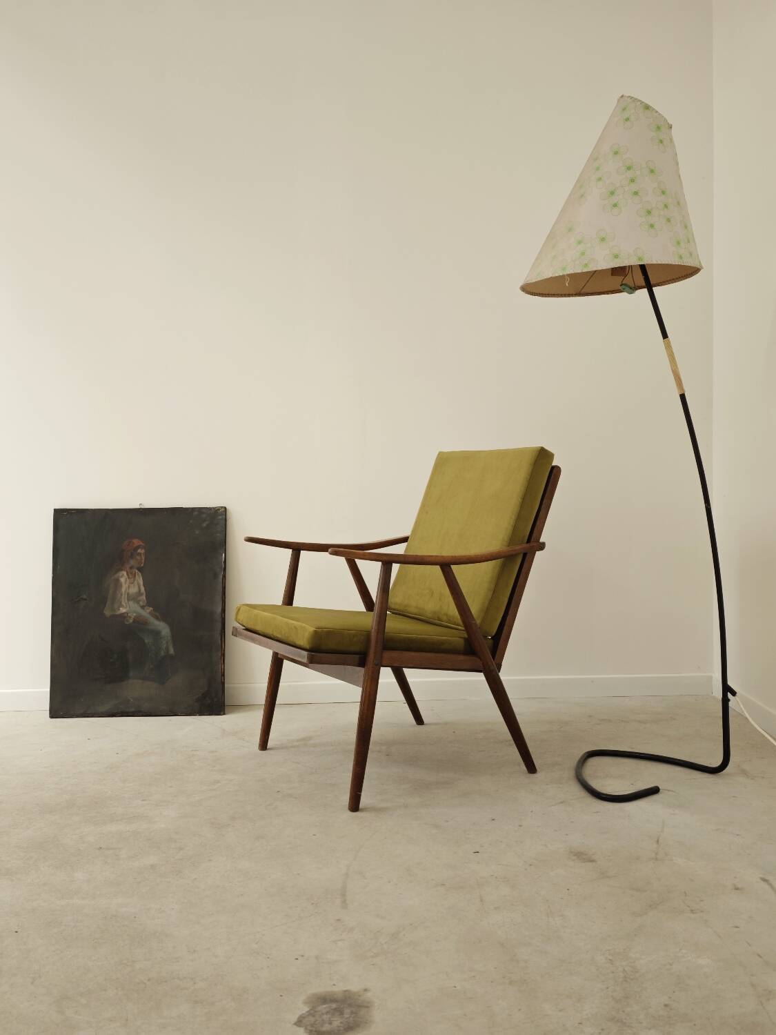 Boomerang armchair by Antonin Suman for Ton Bystrice Thonet 1960