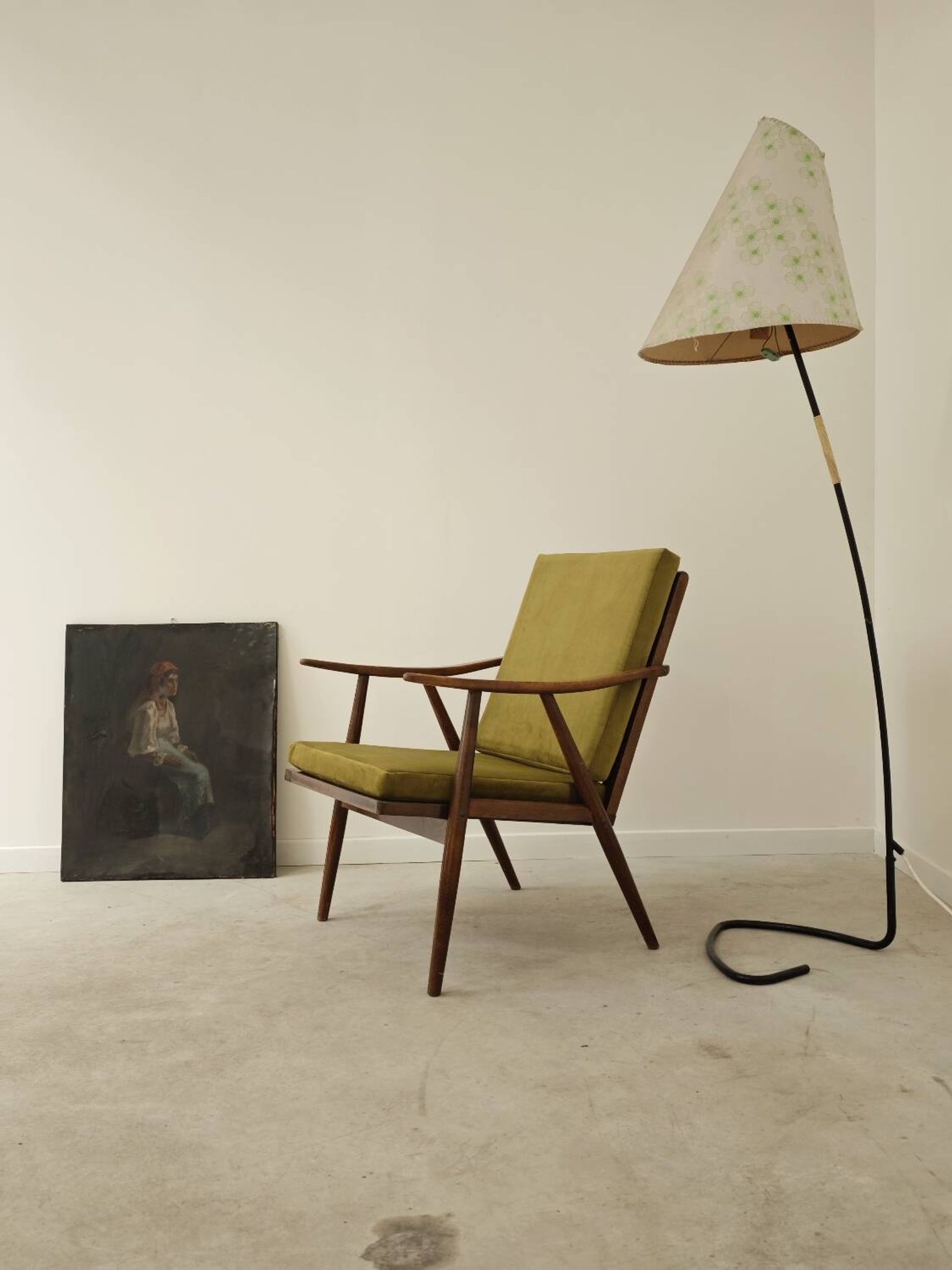 Boomerang armchair by Antonin Suman for Ton Bystrice Thonet 1960