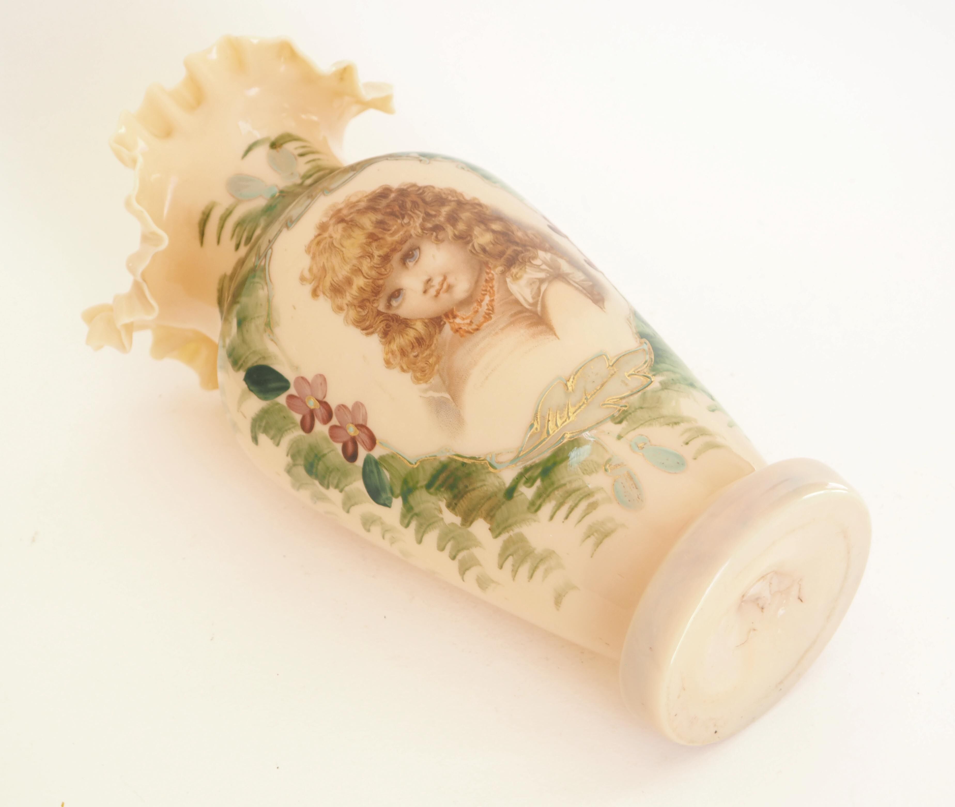 Ancient opaline vase