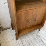 1960s oak storage unit