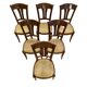 Lot 6 chaises Camaret hêtre