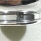 Flacon de toilette cristal et argent Saglier Frères