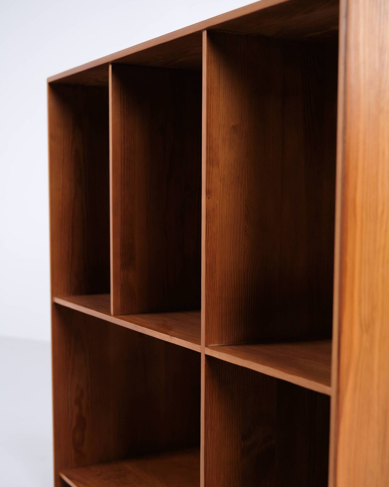 Bibliothèque - pin de l'Oregon - Mogens Koch - Rud. Rasmussen - années 1970