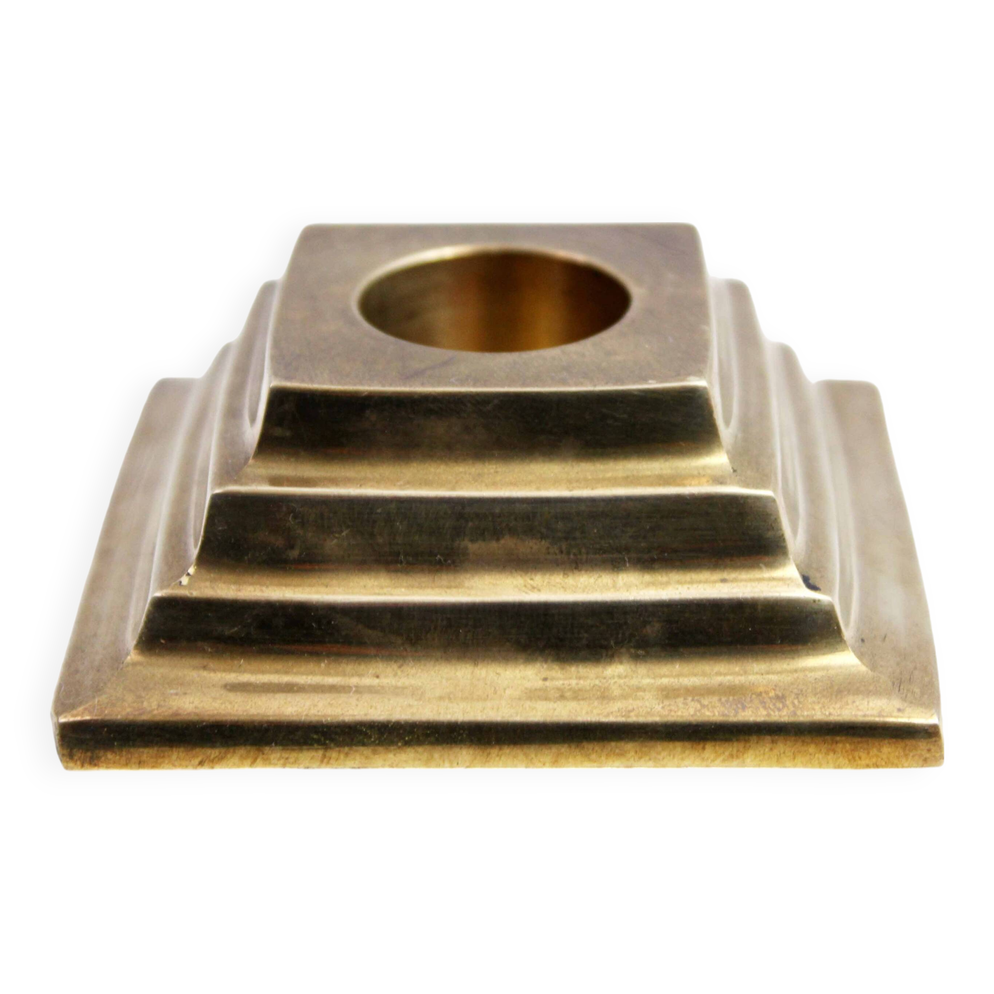 Vintage brass candle holder