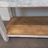 Work table with 2 shelves
