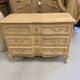 Commode louis XV en bois brut