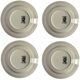 Set of 4 vintage Orois plates – 1950s