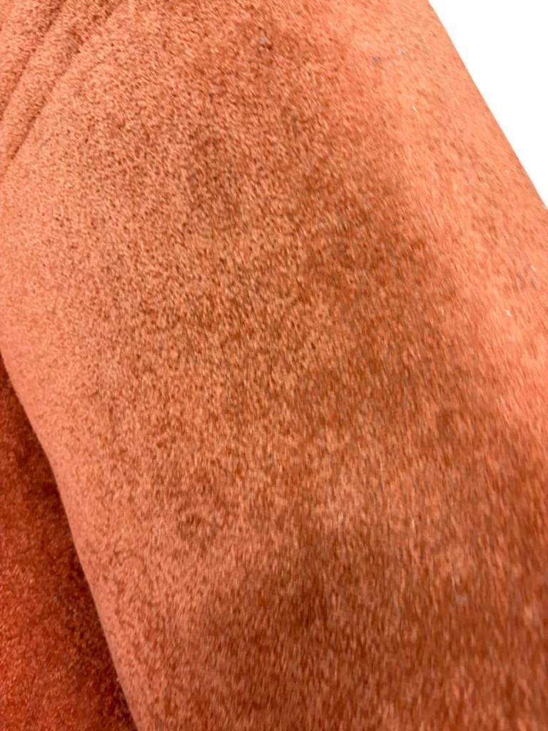Vintage salmon pink sofa bed