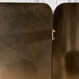 Lacquer screen 1900 4 leaves china tops