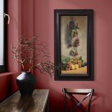 Italian still life painting signed and dated 1919