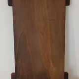 Handcrafted mirror in wood and wrought iron 1950