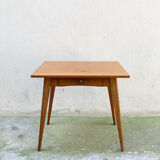 Scandinavian-style table/desk with compass legs