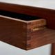 Mid-Cenntury C-Shaped Bar Trolley in Teak by K.T. Møbler