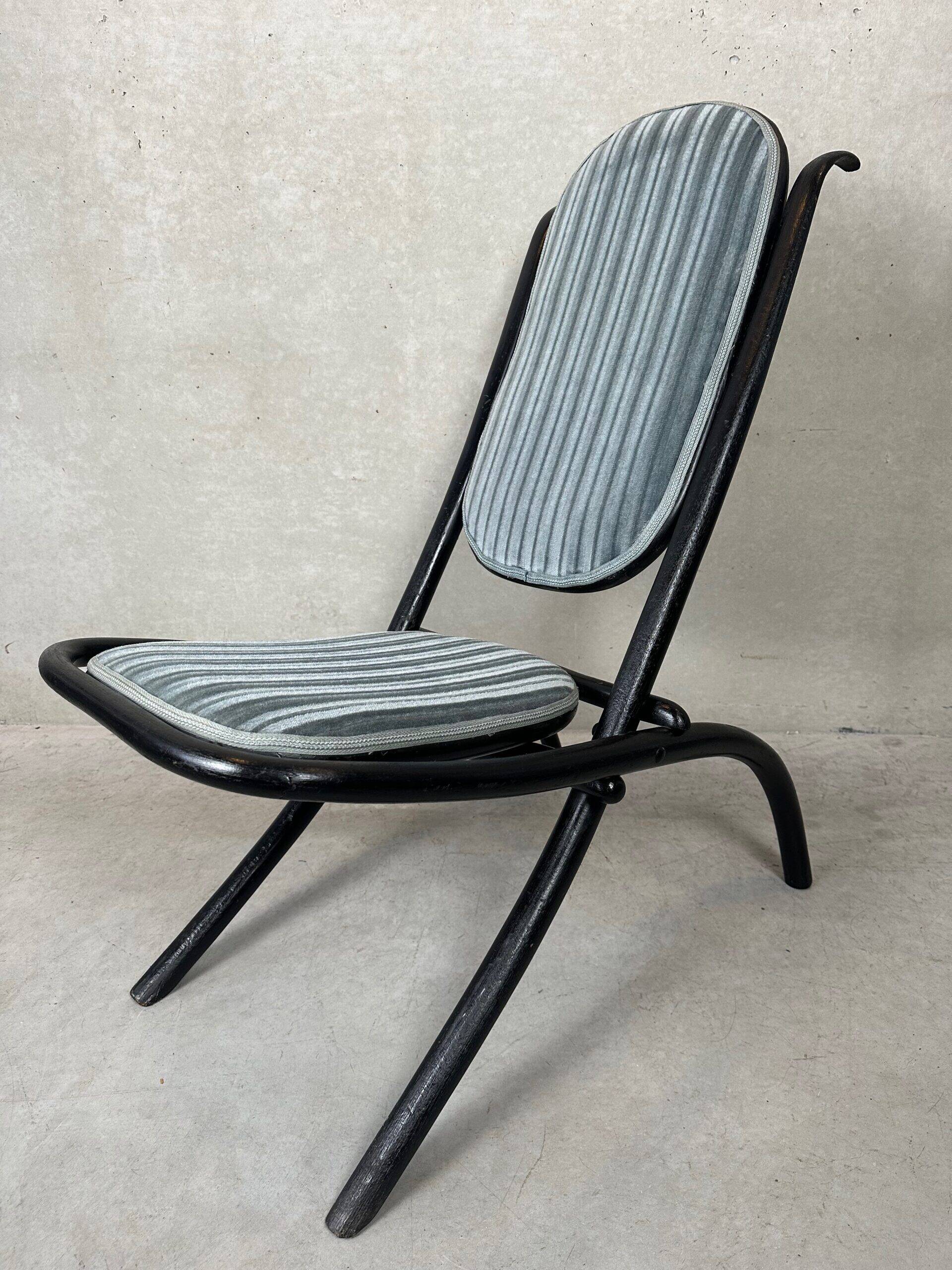 Antique Thonet folding chair – Kaminsessel